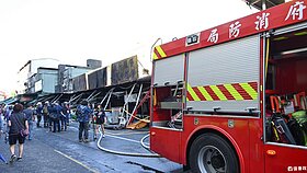 桃園南門市場大火受損　市府：全數拆除是錯誤謠言