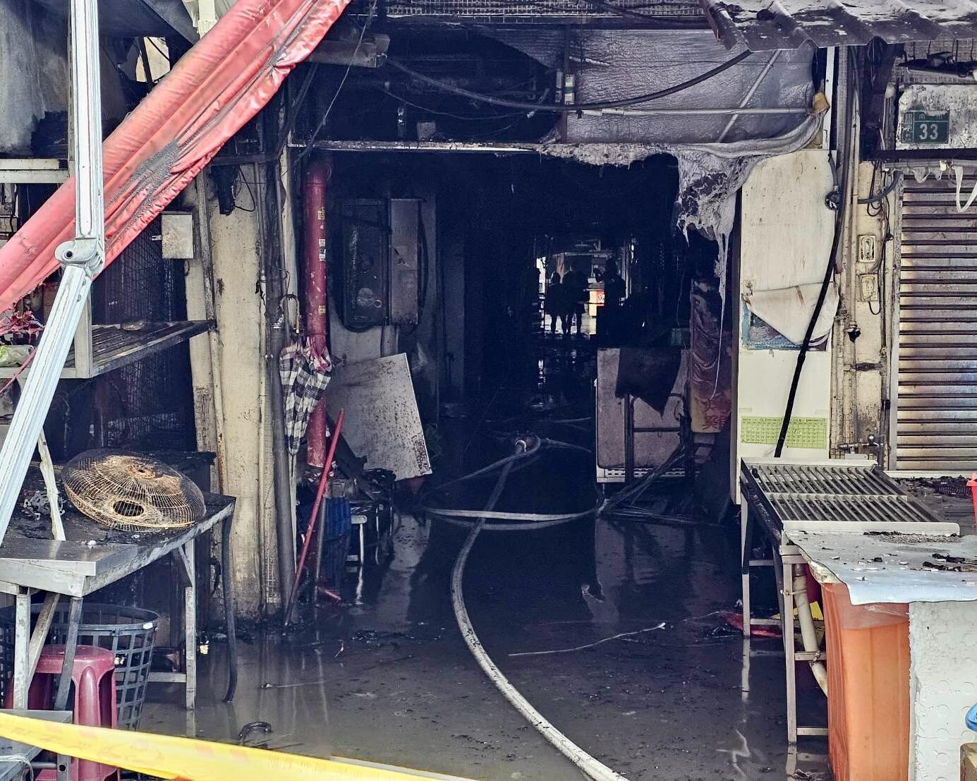 桃園南門市場災損區域展開拆除　採原地復原重建