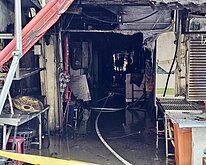 桃園南門市場災損區域展開拆除　採原地復原重建