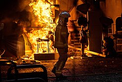 北市松山區工地火警　建管處依法開罰勒令停工