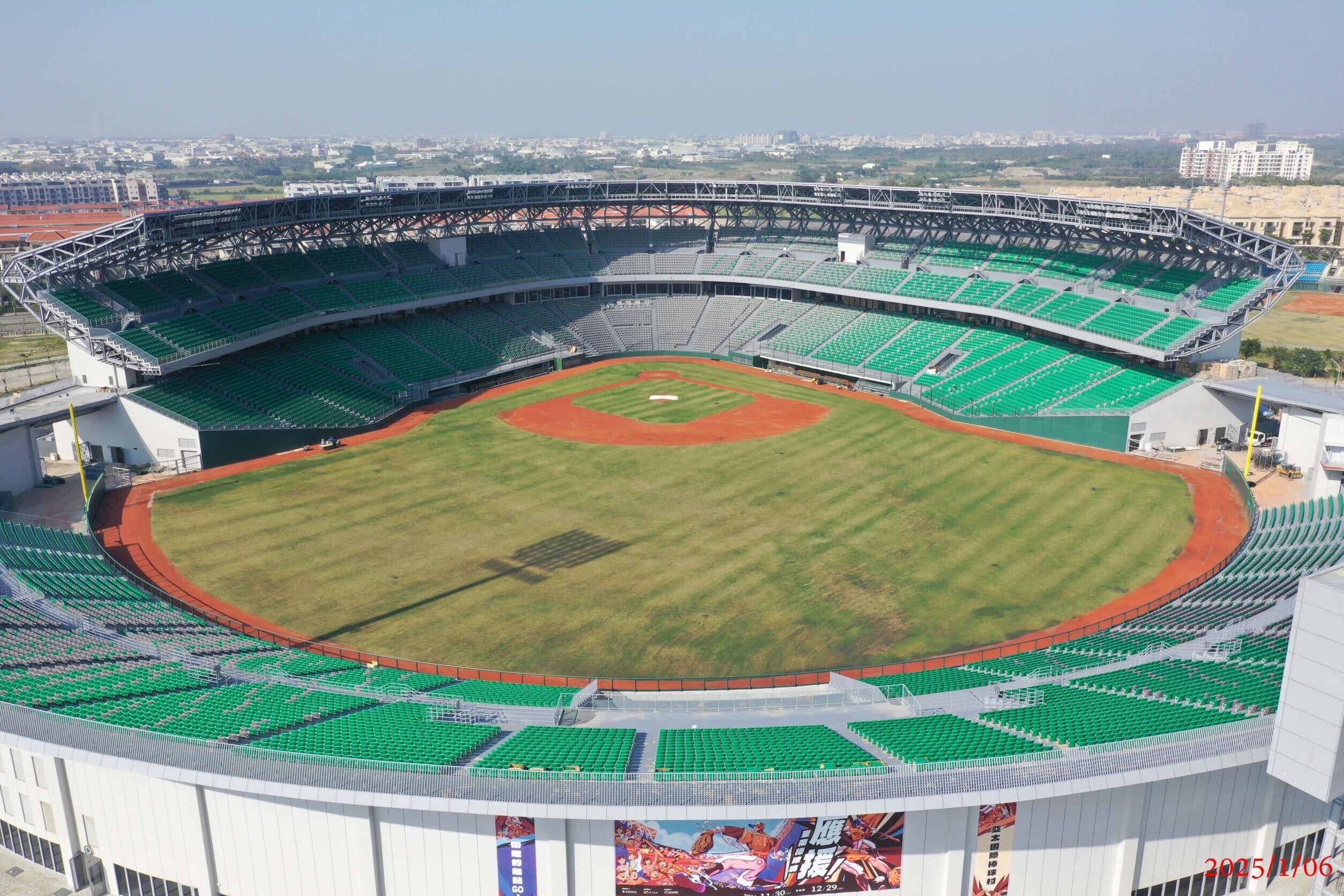 台南亞太球場加速職棒認證　預計12月完成改善