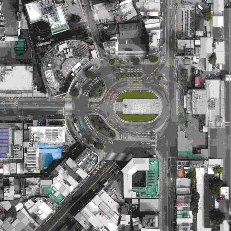 台南火車站前廣場分三階段改造,116年底前完工。圖/台南市府提供