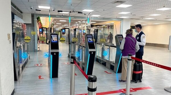 金門小三通新旅服中心115年初啟用,e-Gate陸續建置。圖/移民署
