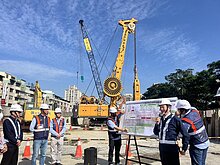 高雄捷運黃線施工　邁入主體工程階段里程碑