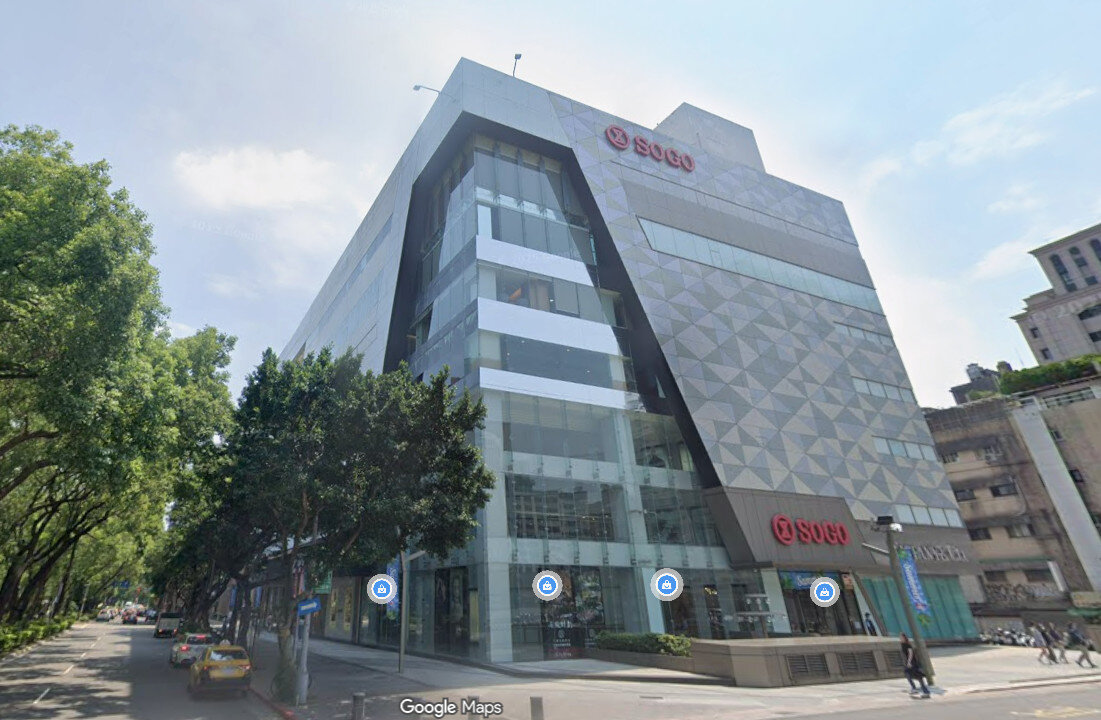 SOGO敦化館宣告熄燈。圖/Google Maps