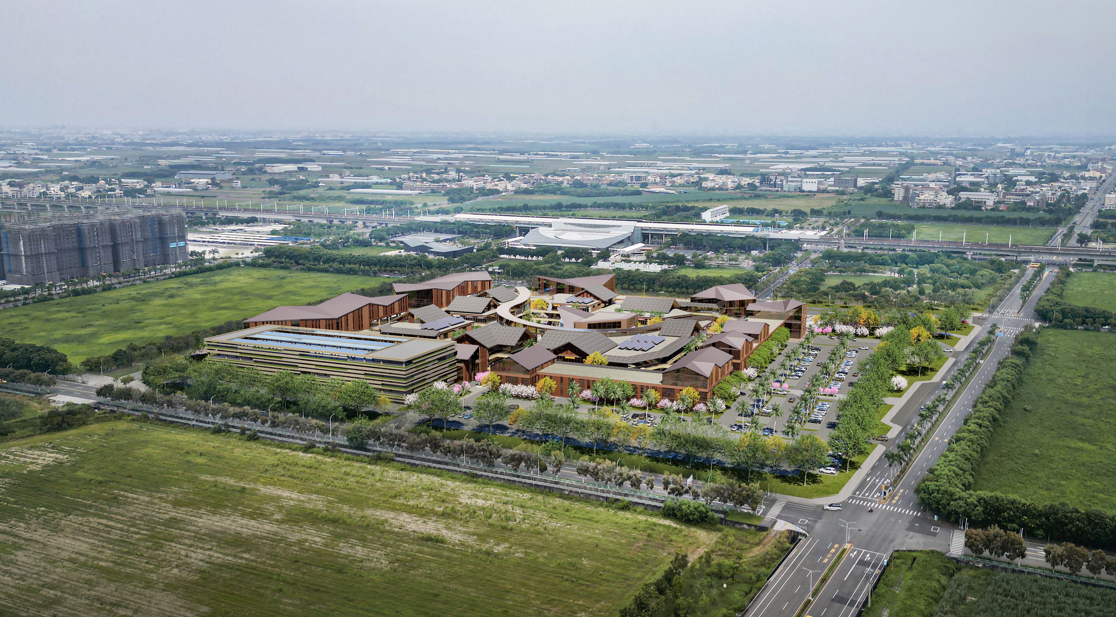 華泰名品城嘉義店俯瞰圖。示意圖／嘉義縣府提供