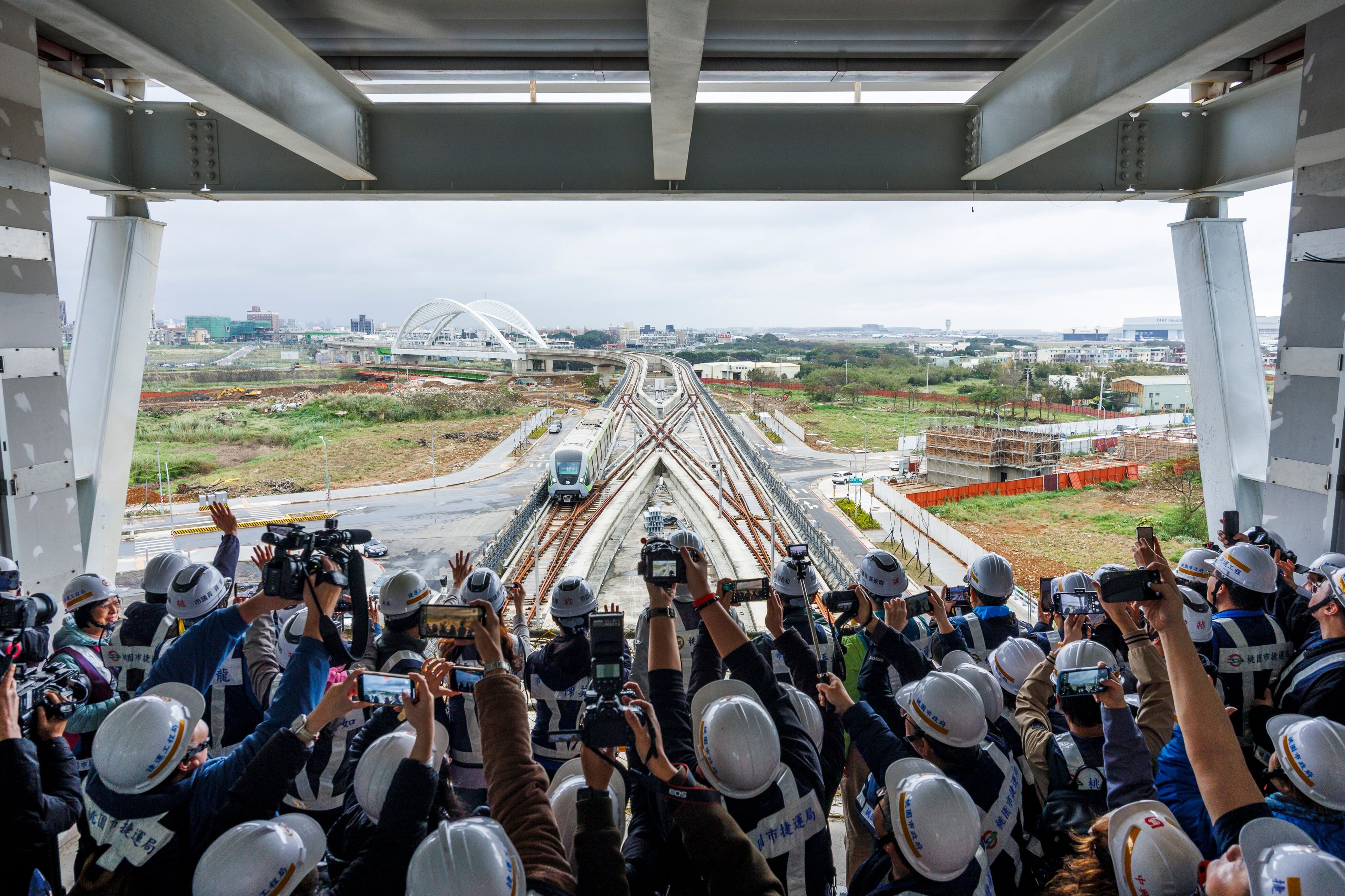 桃捷綠線列車測試延至地下段　拚北段7站年底通車