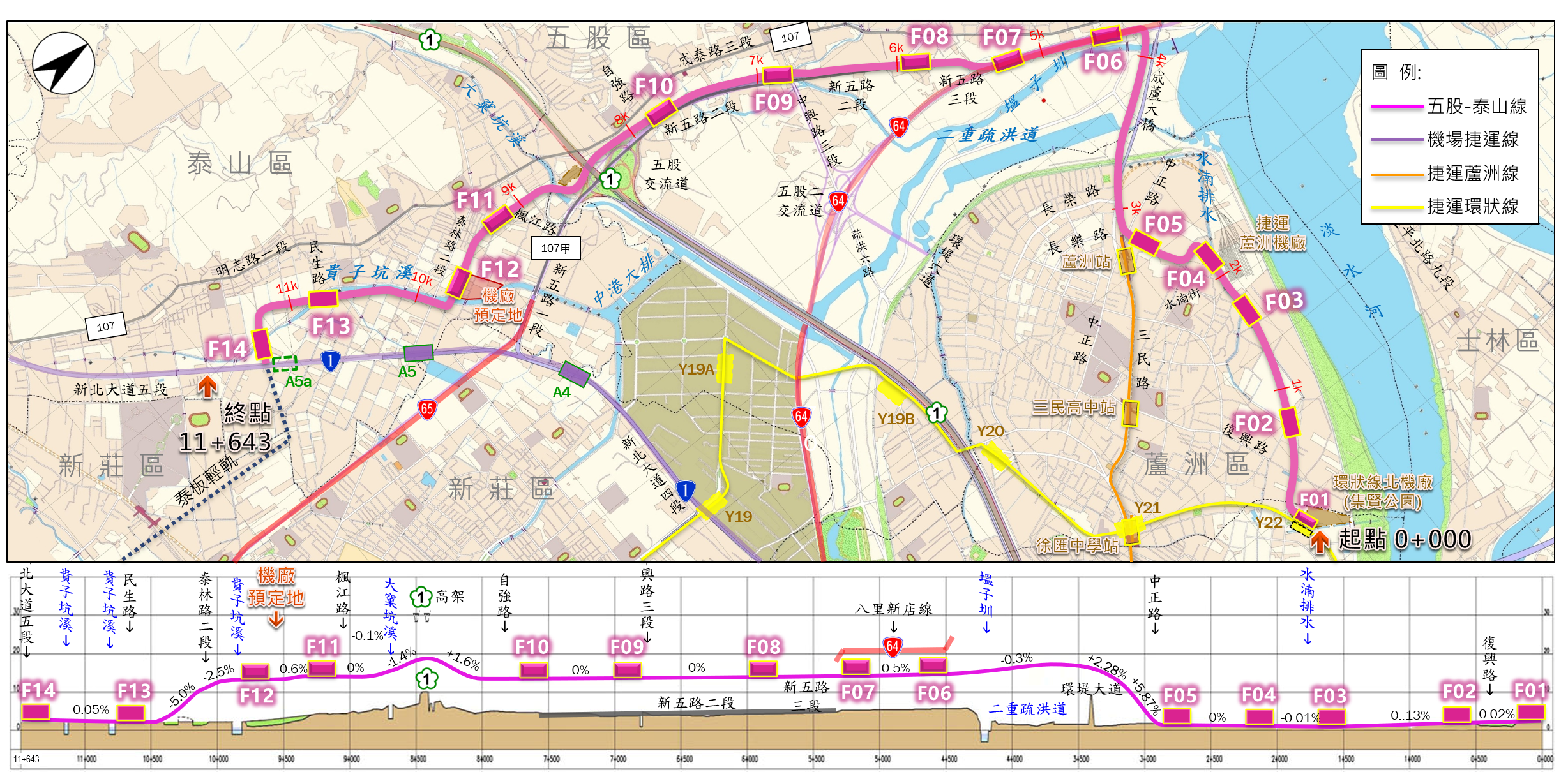 五泰輕軌環評通過　新北：待中央核定綜規後動工