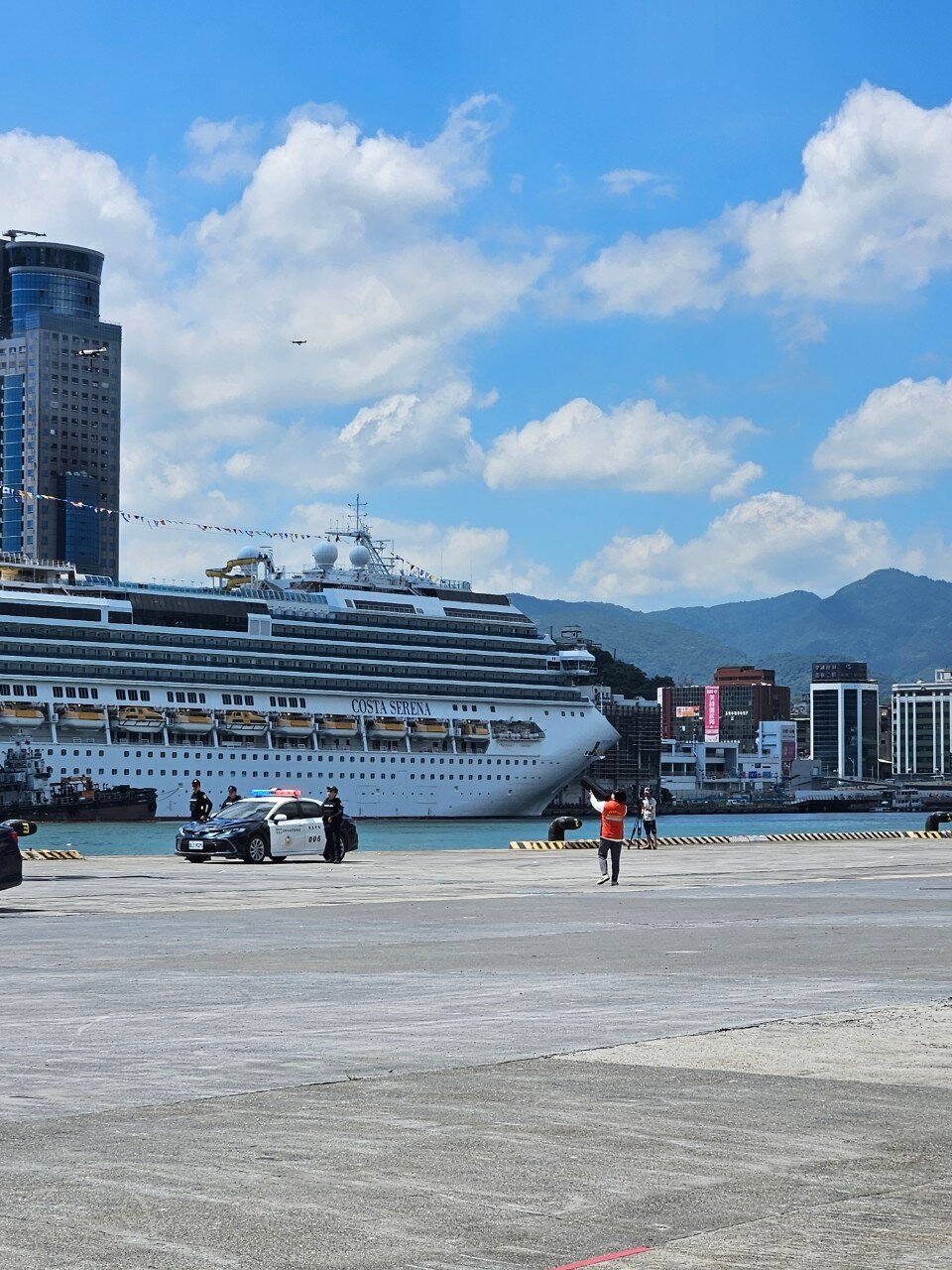 商港無人機新規上路，違規最高罰150萬元。圖／台灣港務股份有限公司基隆港務分公司FB